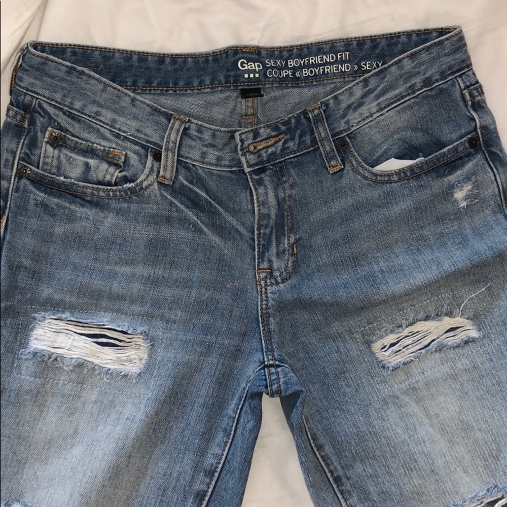 Gap Sexy Boyfriend Fit Jeans